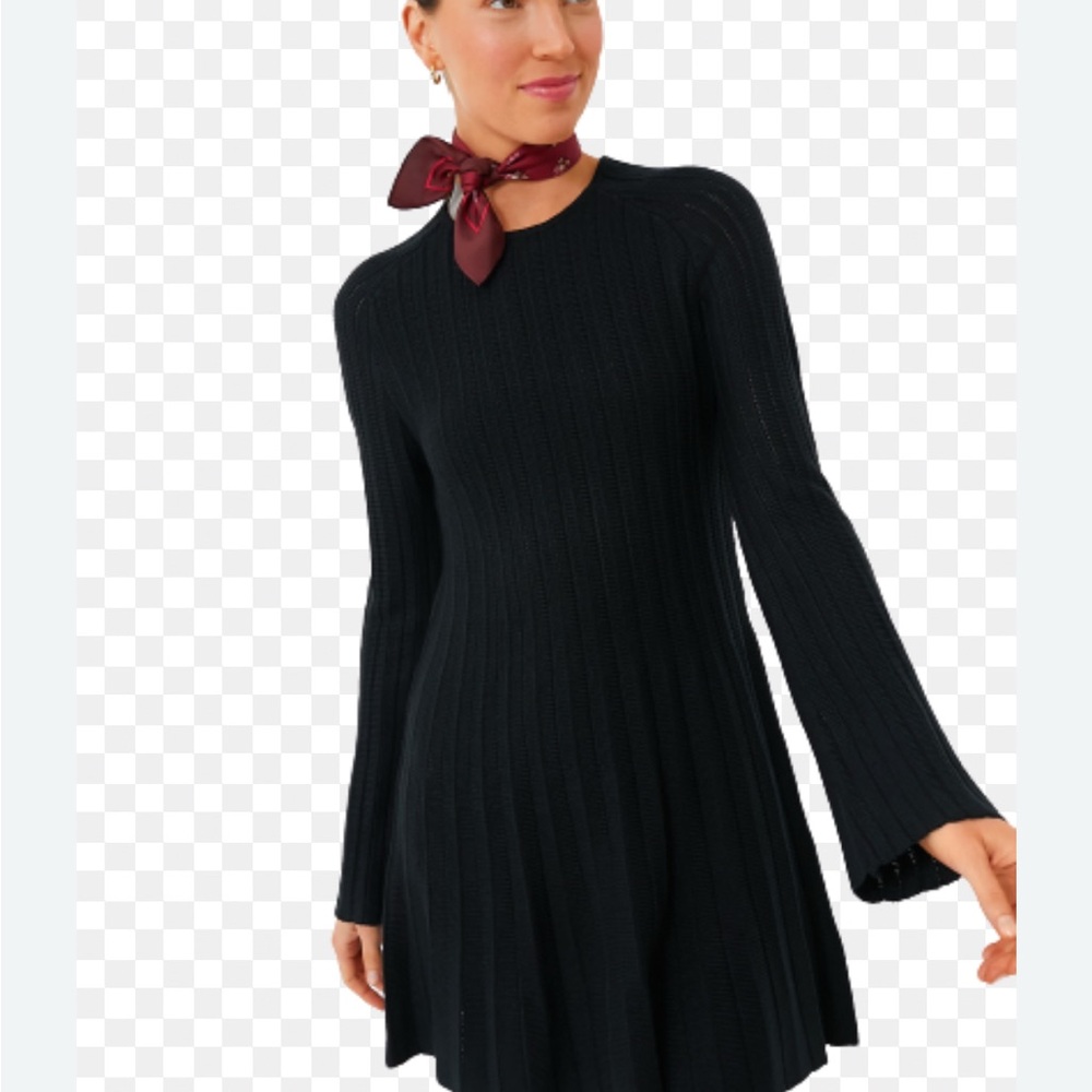 Tuckernuck Black Adi Knit Dress New with tags